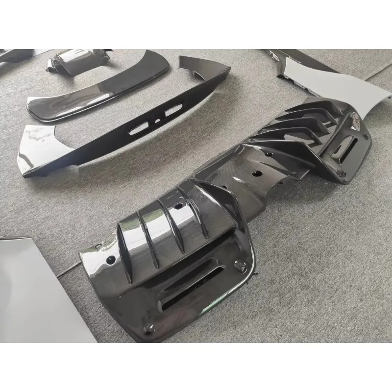OEM Style Dry Carbon Fiber Body Kit for  SF90 Includes Front Lip Side Skirts Rear Diffuser and Spoiler